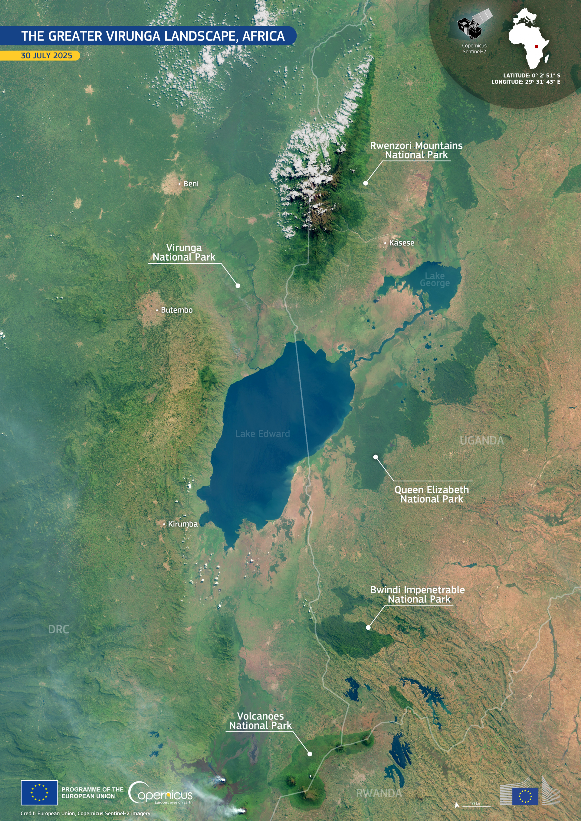 Virunga Lodge in Rwanda